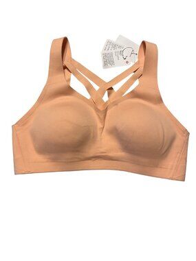 Lululemon Enlite Weave Back Bra Melon Sorbet 34B Womens High-Impact Support